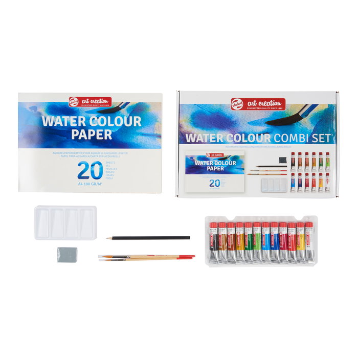 Talens Art Creation Set de Acuarela con 12 Tubos de 12 ml Colores Surtidos Talens Art Creation Set de Acuarela con 12 Tubos de 12 ml Colores Surtidos